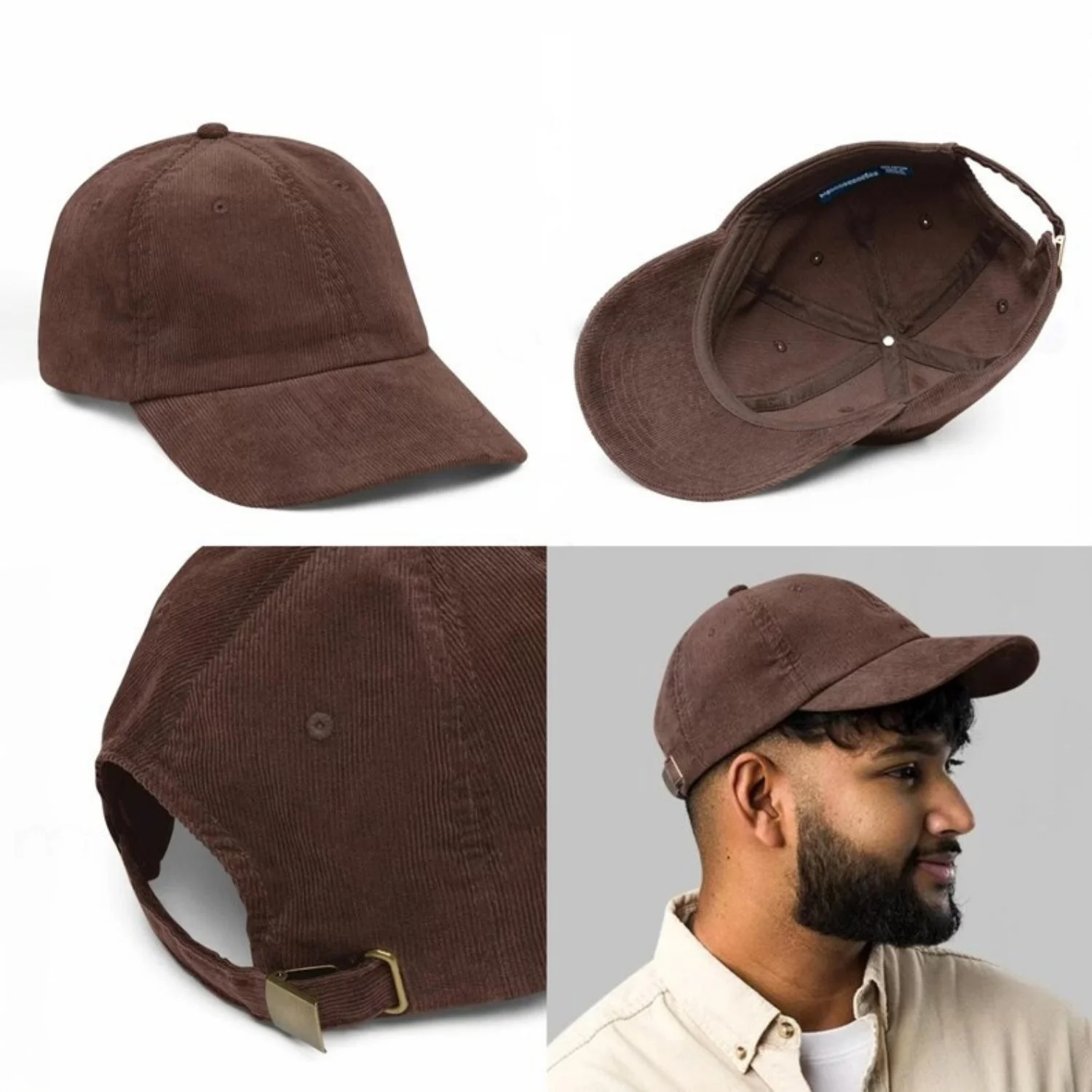 Custom Embroidered Curious Cat in Bag Hat - Image 6