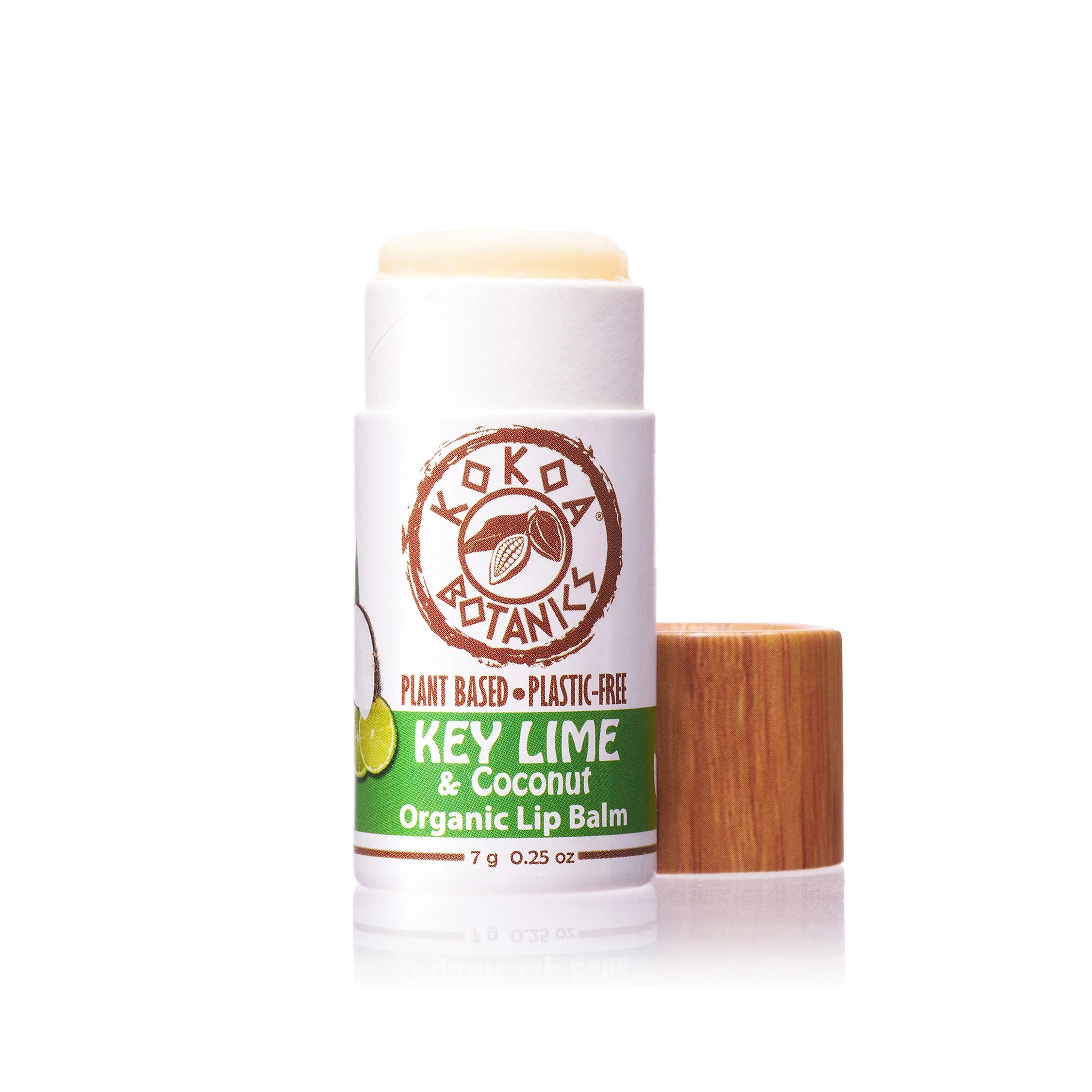 Key Lime - All Natural Lip Balm - Vegan - Plastic Free .25 oz - Image 3