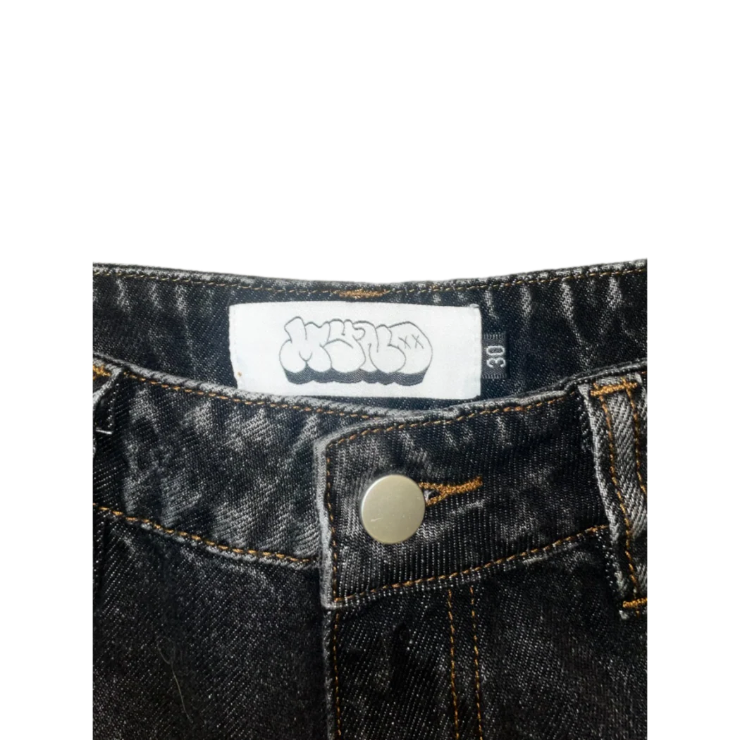 Myndskape Baggy Denim Pants - Image 4