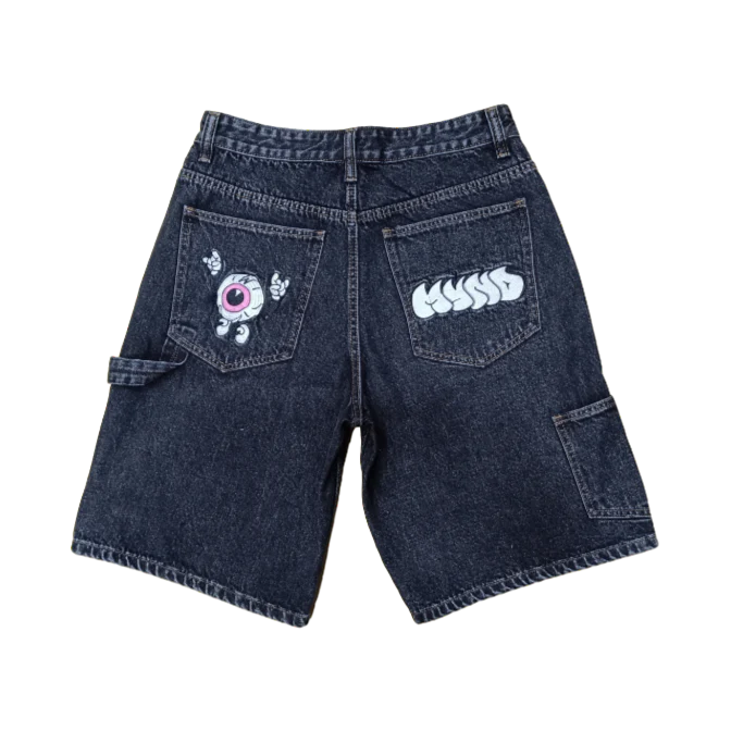 Myndskape Baggy Denim Shorts - Image 3
