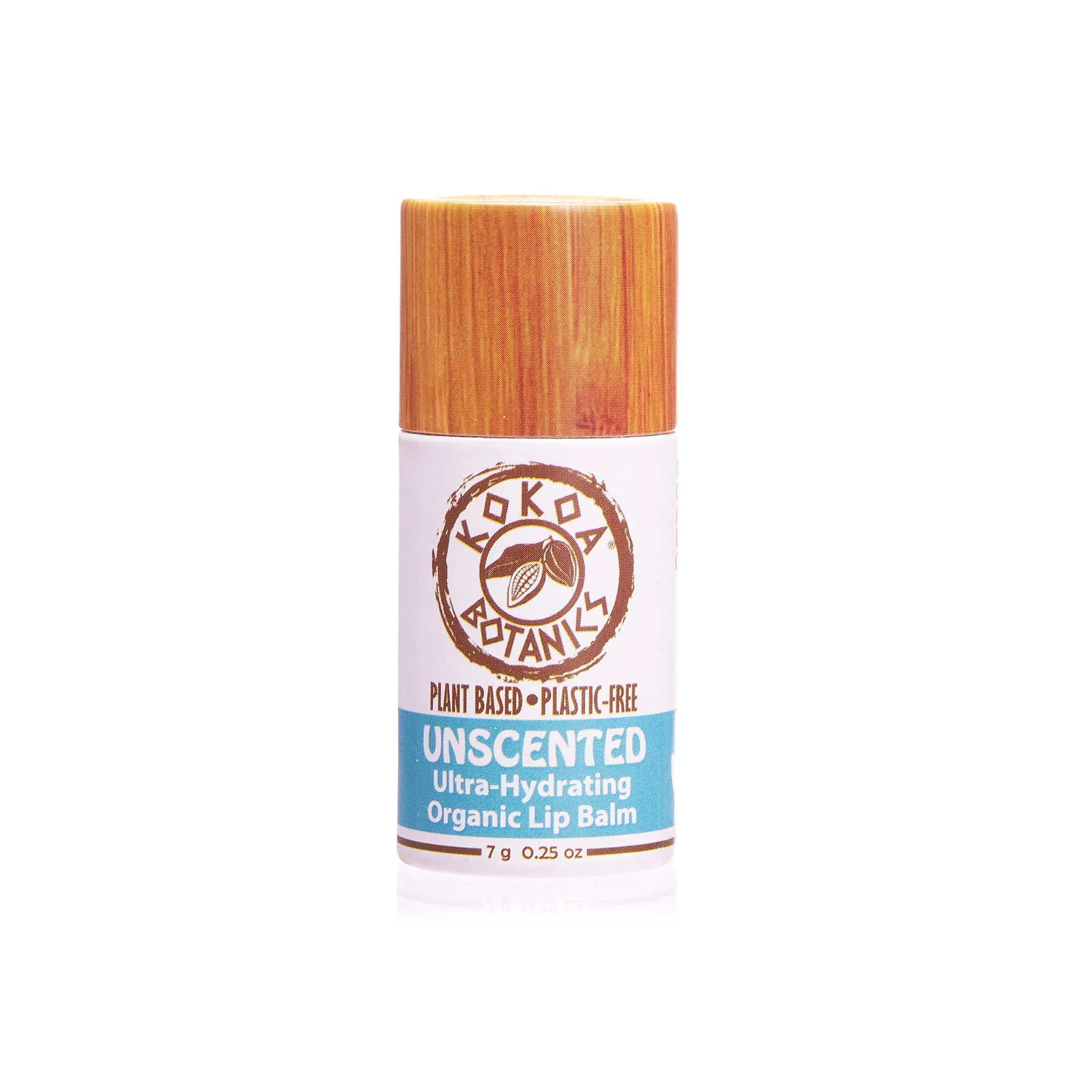 UNSCENTED - Organic Vegan Lip Balm - Plastic Free .25 oz - Image 3